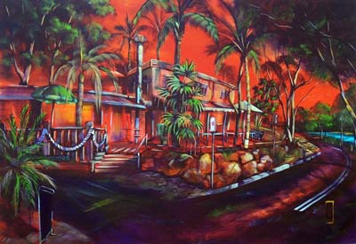 A painting of The Tree thetreepainting
